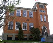 Front façade and bell tower, 2003.; Government of Saskatchewan, Jennifer Bisson, 2003.