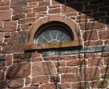 Window detail; Province of PEI, F. Pound
