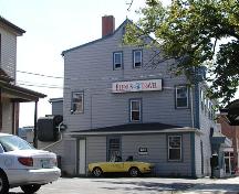 Rear elevation, Owl Drug Store, Dartmouth, Nova Scotia, 2005.; HRM Planning and Development Services, Heritage Property Program, 2005.