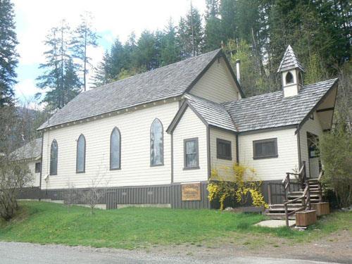St. Mark's Anglican Church angled front view, 2011