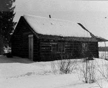 Exterior photo in winter setting; Parcs Canada - Parks Canada (Date inconnue - Date unknown).