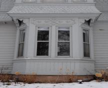 Bay window detail; Province of PEI, F. Pound, 2010