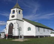 Front Elevation of St. Luke's Lutheran Church, 2004.; Government of Saskatchewan, Brett Quiring, 2004.