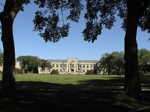 West elevation; view across The Bowl