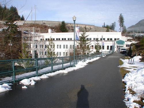 side view from lane, 2009