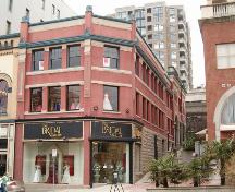 Masonic Block, exterior view, 2004; City of New Westminster, 2004