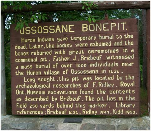 Ossossane Sites