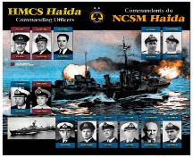 Commandants du NCSM Haida; Parks Canada Agency / Agence Parcs Canada