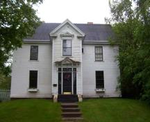 Sheriff John Shirreff's Residence (Buccleuch Place) front elevation. 2005.; City of Miramichi
