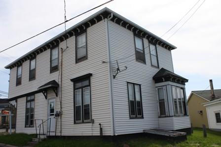 South and west elevations
