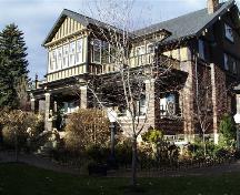 View of Dr. Crawford Residence from the northeast (March 2005); Alberta Culture and Community Spirit, Historic Resources Management Branch, 2005