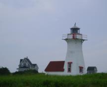 New London Lighthouse and Yankee Hill Farmhouse; Province of PEI, C. Stewart, 2013