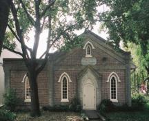 Enoch Turner Schoolhouse east façade, 2007; OHT, 2007