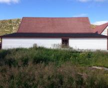 View of the side façade of Herring Store, Battle Harbour, NL. ; © HFNL 2013 