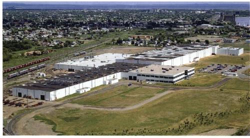 Vue générale de la Canadian Car & Foundry.