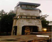 La tour du directeur au fort Rodd Hill, 1997.; Parks Canada Agency/Agence Parcs Canada, J. Mattie, 1997.