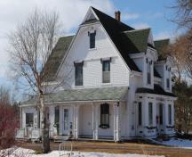 East and front elevations; Province of PEI, F. Pound, 2010
