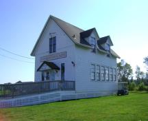 Front and north elevations; Province of PEI, C. Stewart, 2015