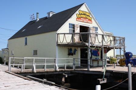 North and west elevations