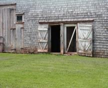 South elevation doors; Province of PEI, F. Pound, 2009