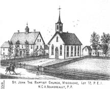 St. Joseph&#039;s Convent, 1880; Meacham&#039;s 1880 Atlas