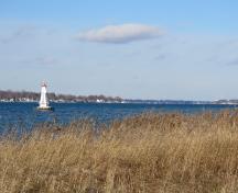 General view of Walpole Island Upper A34 Lighthouse; Walpole Island First Nation \ Première Nation Walpole Island, E. Thomas, 2016.