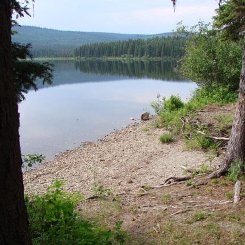 View of Ahbau Lake, 2007