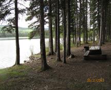 Ahbau Lake Recreation Site, 2013; BC Recreation Sites and Trails Branch, 2013