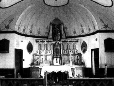 Vue de l'intérieur