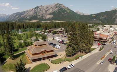 Aerial view of the museum