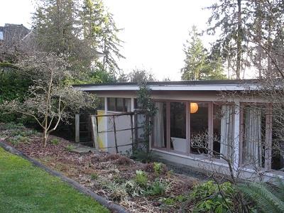 Vue extérieure de la maison