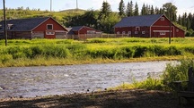 Farm buildings at Bar U Ranch; Parks Canada | Parcs Canada