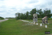 View of the location of the HSMBC plaque; Parks Canada / Parcs Canada, 2003