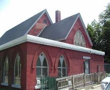 St. Mark's Anglican Church, rear of building, Halifax, Nova Scotia, 2005.; Heritage Division, NS Dept. of Tourism, Culture, and Heritage, 2005.