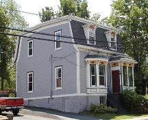 Front and side elevations, Johnstone Chittick House, Dartmouth, Nova Scotia, 2005.; HRM Planning and Development Services, Heritage Property Program, 2005.