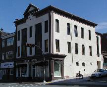 Side and front elevations, Sterns' Corner, Portland Street side, Dartmouth, Nova Scotia, 2005.; HRM Planning and Development Services, Heritage Property Program, 2005.