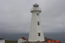 New Cape Spear lighttower, rear (southeast) and west side elevations; Parks Canada | Parcs Canada, 2011.