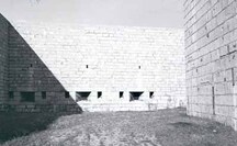 General view of the Reverse Fire Gallery West, 1996.; Parks Canada | Parcs Canada, Graham, 1996.