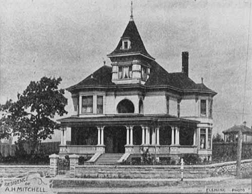 South and west elevations