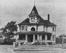 Exterior view of the Rossland Apartments, 1903; City of Victoria Archives: CVA PR88-617