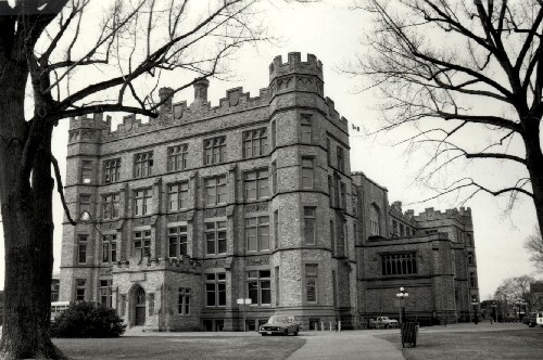 Vue de la façade latérale