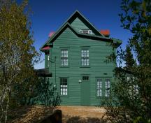 Side elevation of Grenfell House, St. Anthony, NL; Grenfell Historic Properties/Rolf Hicker 2005
