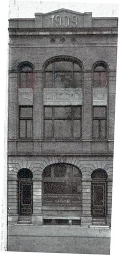 L'édifice de la Banque provinciale - vers 1914